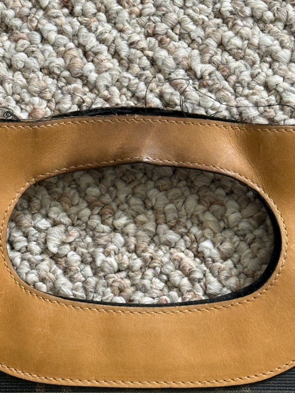 Fendi Black & Tan Zucca Fold-Over Messenger Bag - Picture 5 of 8